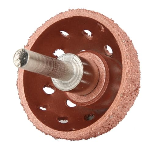 2 Pcs Tungsten Steel Bowl Buffing Wheels, 6mm Shank