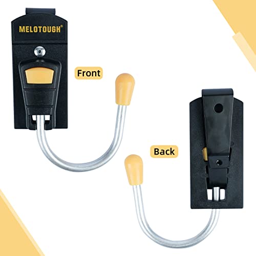 MELOTOUGH Tool Belt Hook Tool Holster Cordless Drill Holster with Metal Clip,Black Drill Holder for Tool Belt