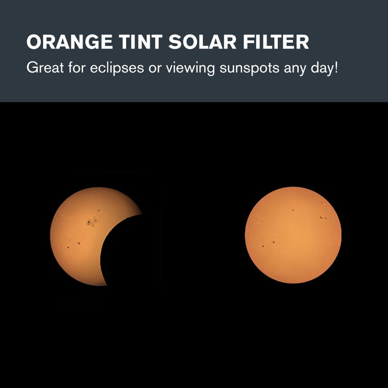 Celestron – EclipSmart Safe Solar Eclipse Telescope Filter – Meets ISO 12312-2:2015(E) Standards – Works with 8” Schmidt-Cassegrain/EdgeHD Telescopes – Observe Eclipses & Sunspots – Secure Fit 8" SCT and EdgeHD