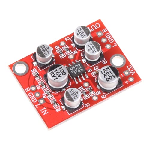 AD828 DC 5V-15V 6V 12V OP PREAMP BOARD