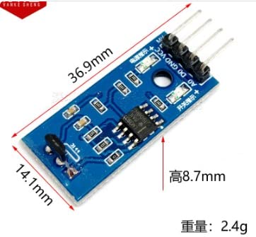 5 pieces switch hall sensor, 3144E effect sensor switch, speed counting sensor module, magnetic detector, 3.3-5 V motion sensor module