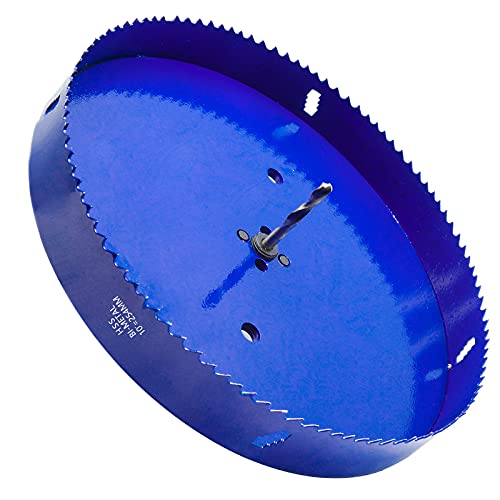 10 Inch Hole Saw with Arbor, 1.2 Inch Cutting Depth 10 Inch