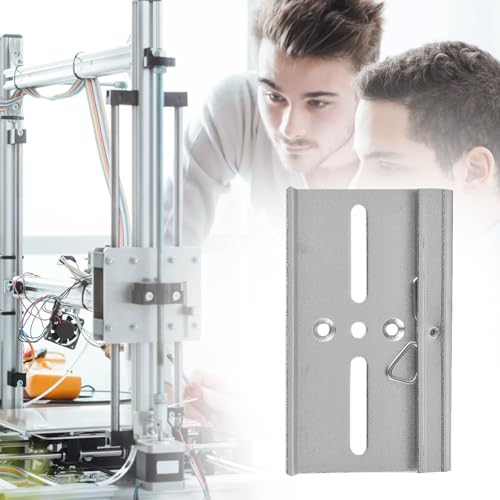 DIN Rail Mount Clip, 35mm Aluminum DIN Rail Fixed Clamp, Universal DIN Rail Mounting Bracket Clamp, for Relay Mounting Mounting