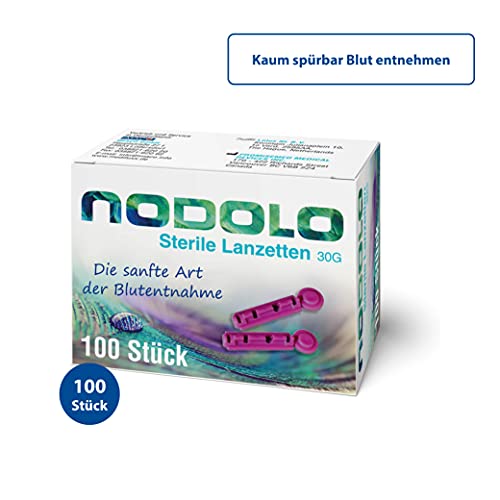 30G Ultra Fine Sterile Lancets, Pack of 100