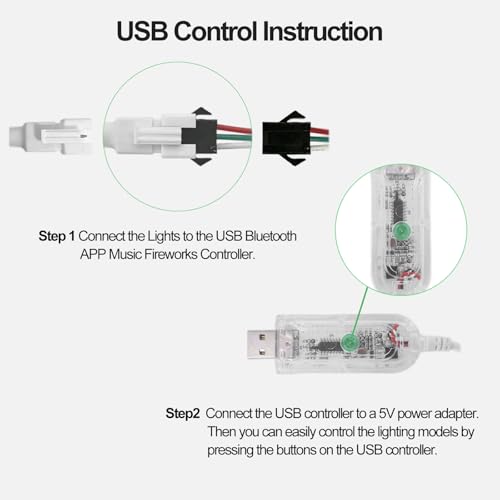 WS2812B RGB LED Strip Light Bundle-ZH037 5M/16.4FT APP Remote Control for Bambu Lab X1/P1P/P2S/H2D 3D Printer Accessories MakerWorld Models Lamp 300 LEDs Ideal DIY 3D Print Valentine's Day Gift
