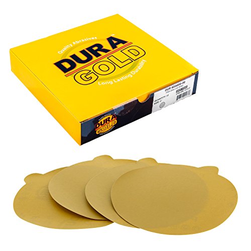 Dura-Gold 6" PSA Sanding Discs - 600 Grit & 6" PSA DA Sander Backing Plate