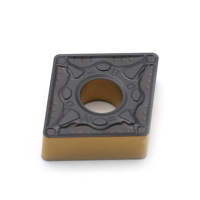 CDBP CNC carbide inserts 10 pieces indexable inserts CNMG120408 CNMG432 - universal steel machining - TiN coating CNMG120408-MD