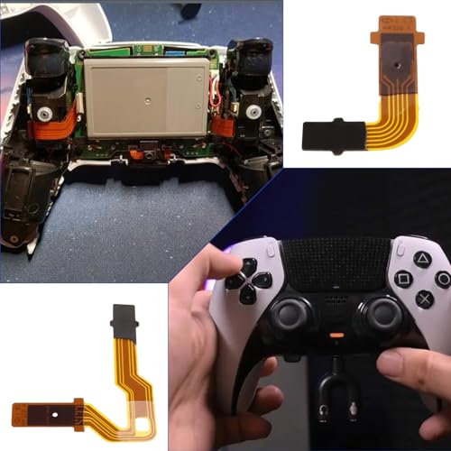ECSiNG 2 Sets Microphone Flex Cable Replacement Part Left and Right Inner Microphone Cable Compatible with PlayStation 5 Controller BDM-020