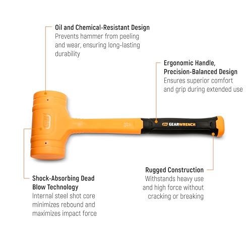 GEARWRENCH 24 oz. Dead Blow Hammer | GWHDB24 24 oz.