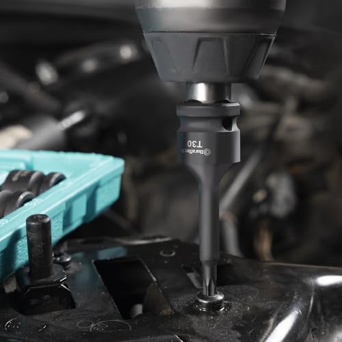 DURATECH 8-Piece 1/2" Drive Impact Torx Bit Set