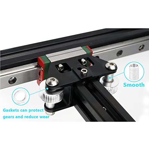 2 Pieces Aluminium Y-Gantry Feature 3D Printing Accessories for Ultra High Speed for VzBoT 3D Printers