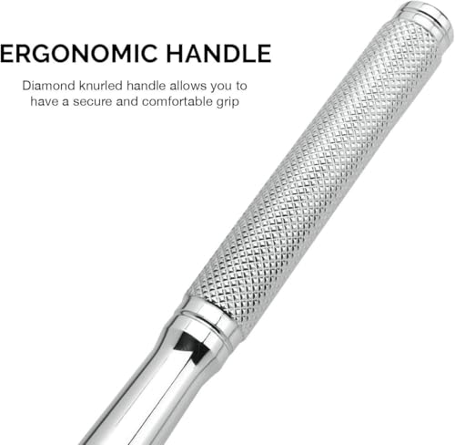 Neiko 03034A 3/8” Drive Extra Long Ratchet | 18” Length | 72 Tooth Gear | Cr-Mo Head | CR-V Steel 3/8" Drive 18" Length