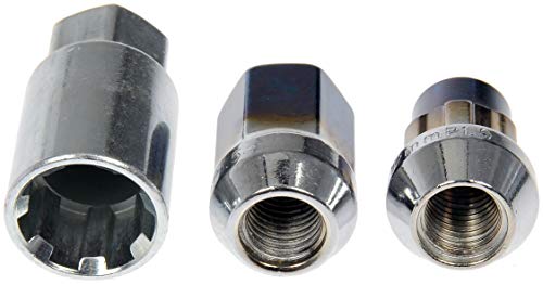 Dorman 713-375T Ti-Blue Acorn Wheel Nut Lock Set