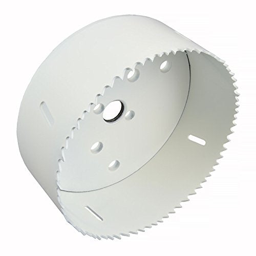 MaxTool 5-3/4" Bi-Metal Hole Saw 146mm Cobalt High Speed Steel M42 Bimetal Holesaw with 1.5" Deep 5/8-18 Thread for Metal Wood Plastic; BM42W44R548