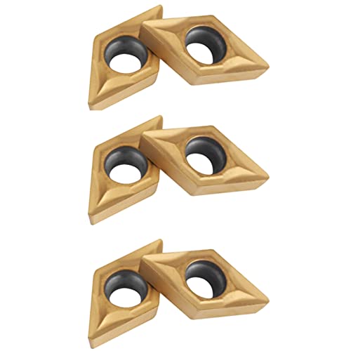 Watris Veiyi 10pcs CNC Carbide Inserts Rotary Indexable Inserts | Carbide Inserts with Box for Stainless Steel Applications