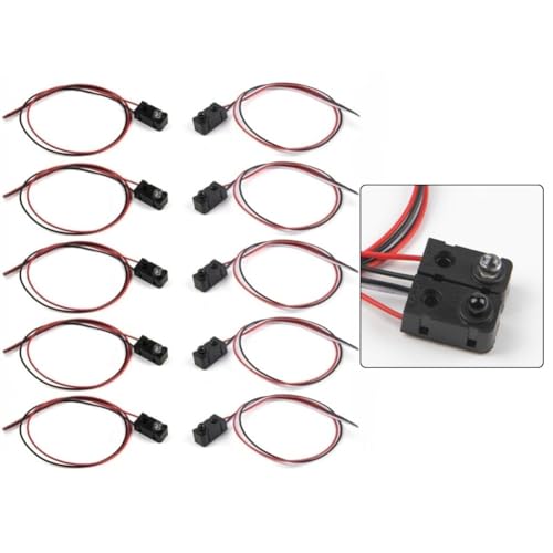5 Pairs IR Interrupt Beam Sensor Infrared Beam Sensor LED Counting Module LEDs Counting Module Split Distance Sensor Ideal for Robotics