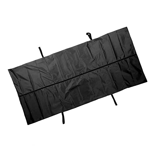 Lod Bag Body Bag Emergency Body Storage Bag Leak Proof 4 Handles Centre Zip Black for Funeral Homes Transport (210 x 75 cm) 210*75 cm