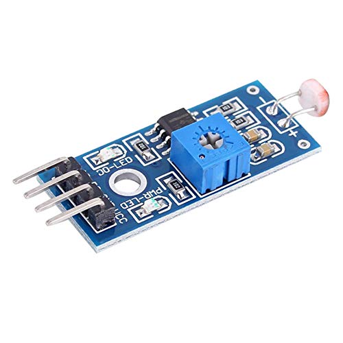 10 Pcs 4 Pin Photo Resistor Sensor Light Detector Module with Digital Output for Arduino Raspberry Pi