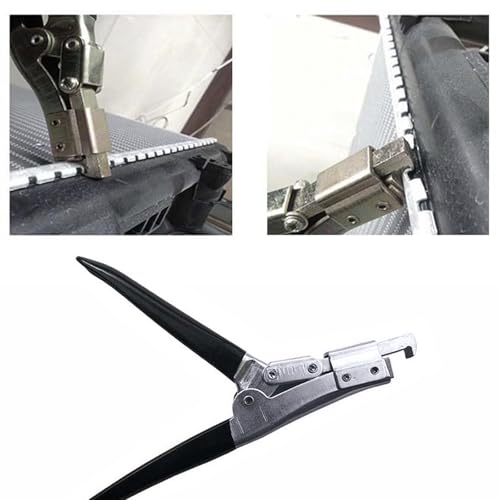 Radiator Repair Tool, Radiator Pliers Set, Alloy Radiator Clamp Pliers, Radiator Tab Lifter Plier and Tab Closing Plier for Condenser, Evaporator Maintenance