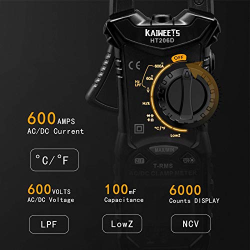 KAIWEETS Clamp Meter & Wire Stripper