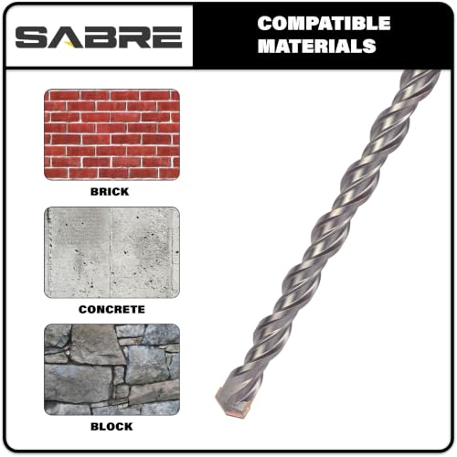 1-1/4 Inch x 12 Inch SDS Plus Rotary Hammer Drill Bit 1-1/4" x 12"