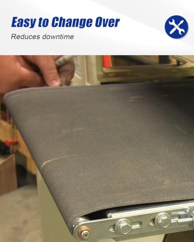 120 Grit Drum Sander Conveyor Belt Fit for Jet & Performax 16-32 Plus 16-1/4" x 43-1/2" 120 Grit