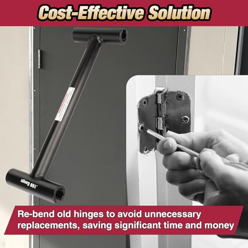 Door Hinge Adjustment Tool, Commercial Hinge Bender Wrench for .180 Gauge and .134 Gauge