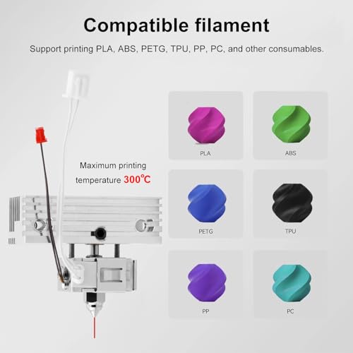 Ender-3 S1 Assembled Extruder for Creality Ender-3 S1/Ender-3 S1 Pro/Ender-3 S1 Plus/CR-10 Smart Pro 3D Printer Hot End Kit