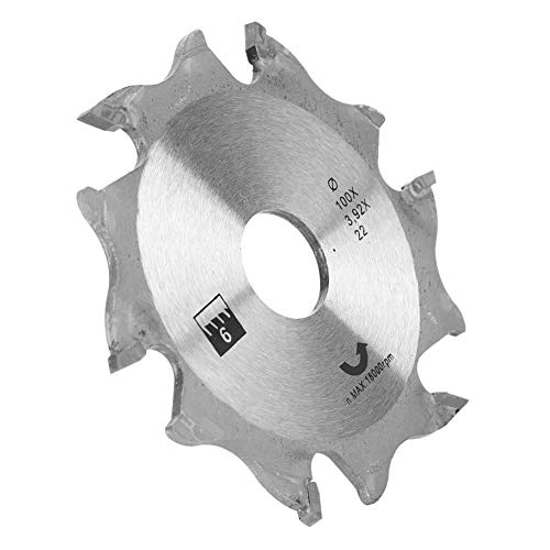 Biscuit Jointer Blade, 100mm Carbide Biscuit Jointer Blade Cutter Replacement for Woodworking
