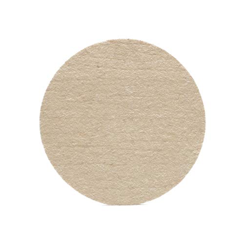 Glass Polish 11035 Dense Felt Polishing Wheel, Low and Fast Polishing Wheel | Ø 180mm