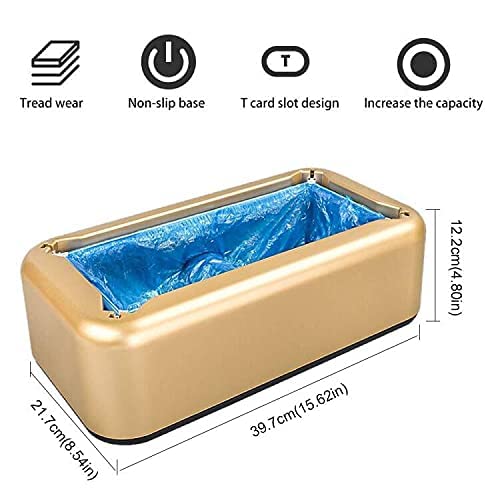 BeiLan Shoe Cover Machine, 200 Pieces Automatic Shoe Cover Dispenser for Home Hotel Factories 200 Pieces