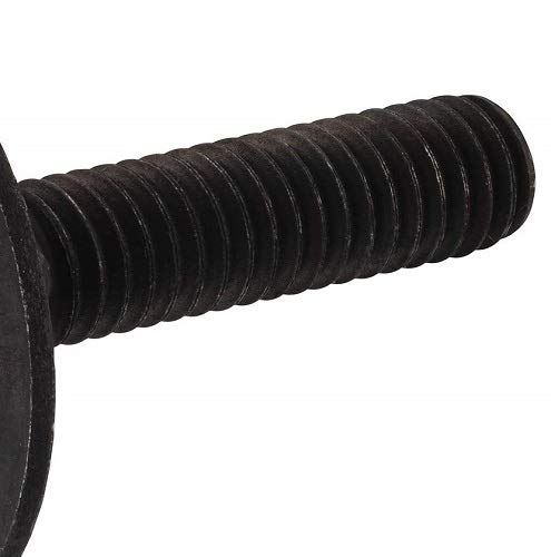 Hillman Elevator Bolt Flush Wide-Bearing Black Phosphate 1/4"-20 x 1" Black – 100 Pack