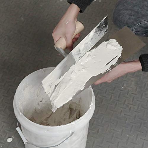 Goldblatt 3 Pieces Carbon Steel Plaster & Drywall Trowel Set for Concrete