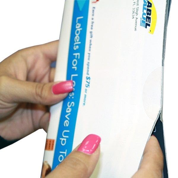 Clear Mailing Seal Stickers - 1” x 1” Circle, 1,000 Labels/Roll, Permanent Adhesive | Mail, Security, and Tamper-Evident Labels - Ideal for Many Uses | LabelValue Brand
