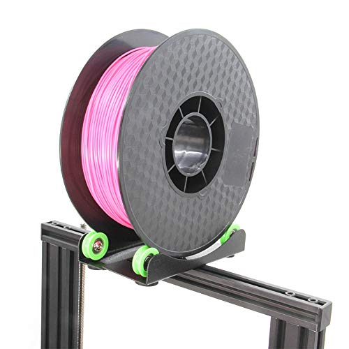3D Printer Filament Holder for Universal Adjustable Filament Mount Rack Bracket for PLA/ABS/Nylon/Wood/TPU/Other 3D Printing Material Pulley