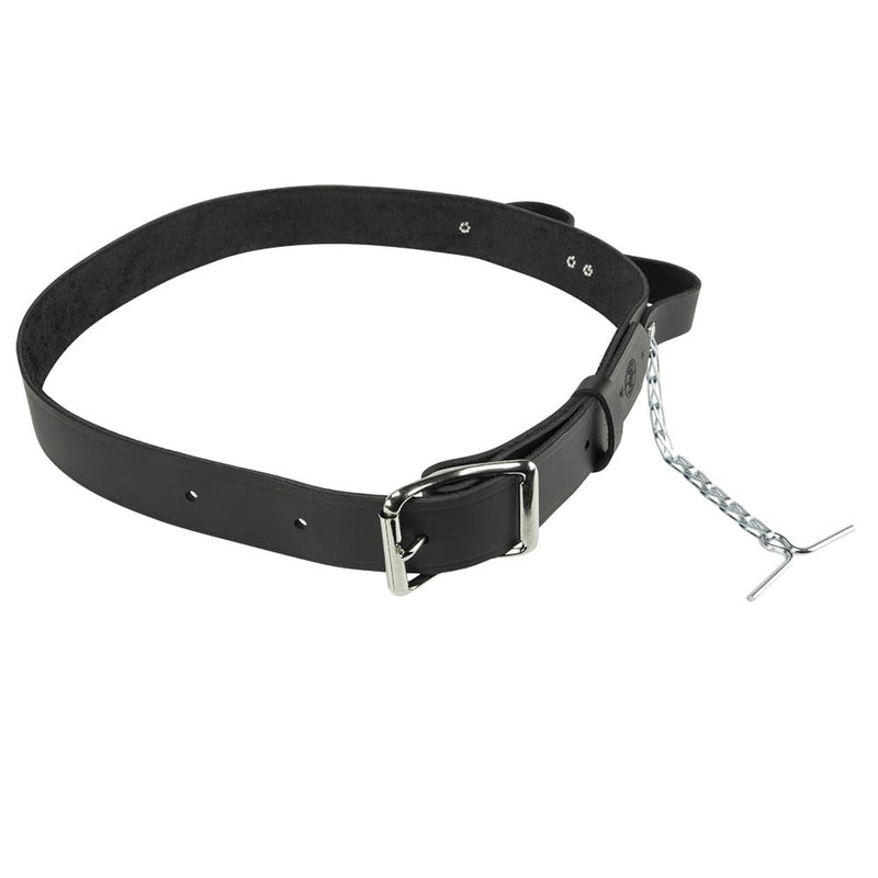 Klein Tools 5207M Electrician's Leather Tool Belt, Medium