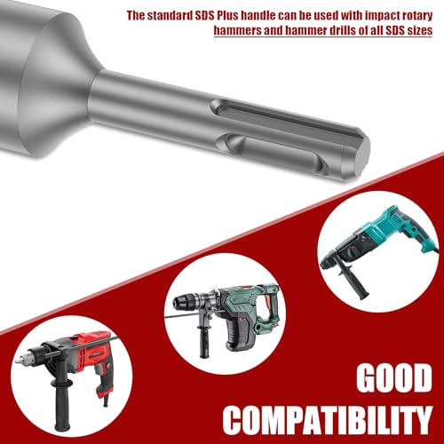 6PACK SDS Plus Ground Rod Driver Set for 3/4", 5/8" & 3/8" Ground Rods 6pcs for 3/4" & 5/8" & 3/8" ground rod
