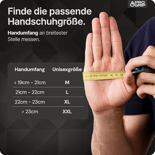 Progrip Disposable Gloves Diamond Grip Blue Nitrile Gloves L Pack of 50 | Disposable gloves, extra strong, gloves, disposable grippy, latex-free work gloves for workshop and assembly, M, L, XL, XXL