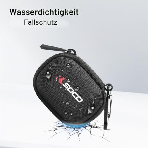 RLSOCO Bag for Beurer PO 30/PO 45/PO 40/PO 60/PO 80 & for PULOX PO-200 Solo/PO-200A Solo/PO-100/PO-250 & for Braun YK-81CEU Pulse Oximeter and More (Bag Only)