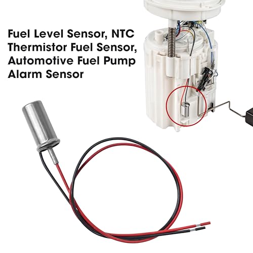 Thermistor Fuel Sensor, NTC Thermistor Fuel Level Sensor, Automotive Fuel Pump Alarm Sensor Replacement Part, Automobile Fuel Tank Low Oil Level Alarm Sensor for Cars Motorcycles (1Pc)