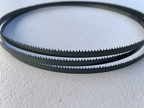 62 inch Band Saw Blades 1/8 inch X 14TPI and 1/4 inch X 12TPI, 4 Blades in Total