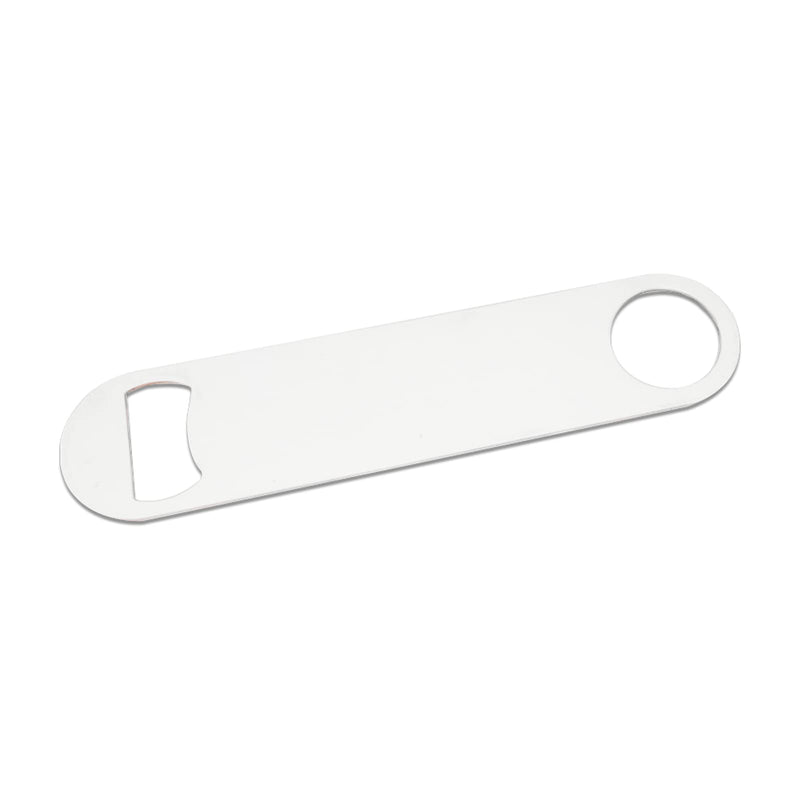 MR.R 6 Pieces Sublimation Blanks White Color Stainless Steel Metal Opener, Solid and Durable Beer Openers, White Color