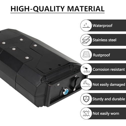 Motorcycle Tool Box Compatible with BMW R1250GS/ADV R1200GS/ADV 2003-2023 black