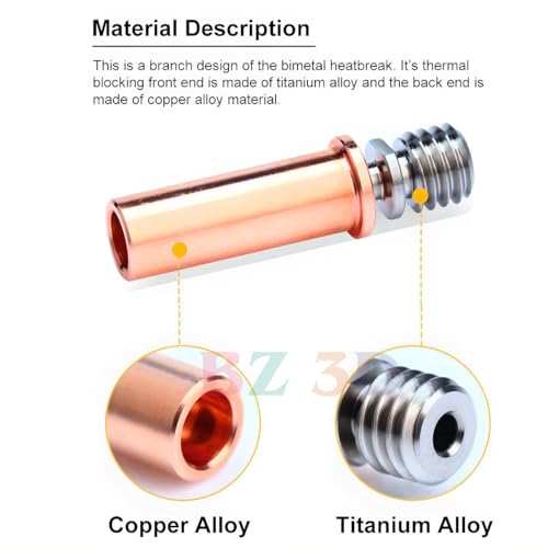 i3 Mega All Metal Hotend 12V 40W Kit for i3 Mega,Mega X,Mega S,Mega Pro 3D Printer Extruder V5 Print Head Hotend,Upgrade Bi-Metal Heatbreak,Heater Block Aluminum,V6 Brass Nozzle 0.4mm. 12V Kit