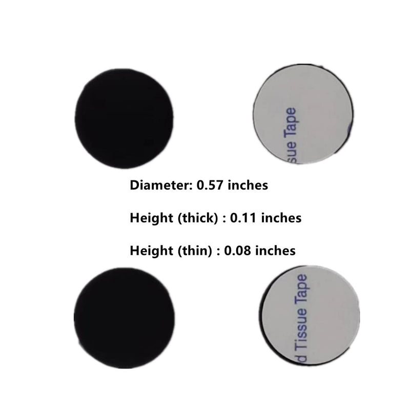 Replacement Bottom Rubber Feet Foot Cover Compatible with Lenovo Thinkpad T460S T470S Laptop Feet Bottom Case