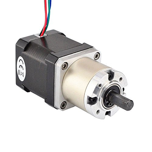 STEPPERONLINE Nema17 Gear Stepper Motor 1.68A 19:1 Planetary Gear
