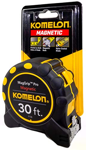 Komelon 7130 Monster Maggrip 30' Measuring Tape with Magnetic End (Pack of 2) 9.1 m (Pack of 2)