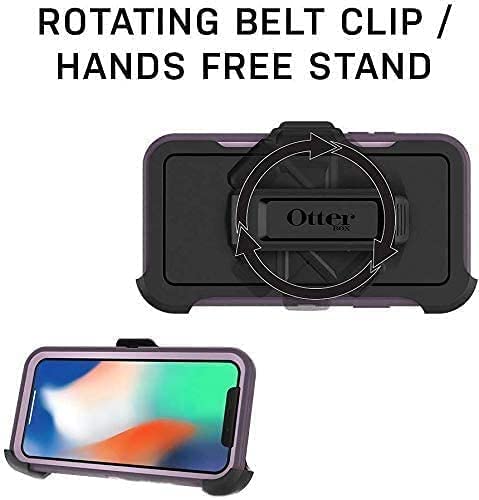 OtterBox Defender Series Replacement Belt Clip Holster for iPhone 13 (Not Mini/Pro/Pro Max) Black - Not for Stand-Alone Use 6.1"