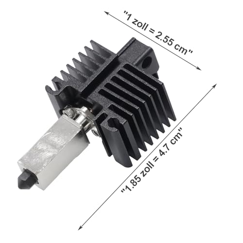 Hoypeyfiy P1S P1P 0.4mm Hotend Complete Set with Ceramic Heater Element and Thermistor Replacement for Bambu Lab P1P Replacement for Bambu Lab P1S