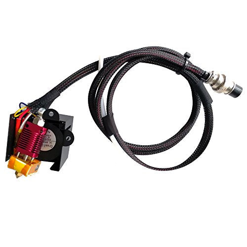 CR-10 Hotend Full Assembled 12V Fit for Creality 3D Printer MK8 Extruder CR-10, CR-10 mini, CR-10S 3D Printer Replacement Parts